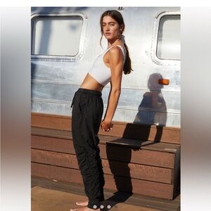 NWT Free People FP Movement Hot Shot Shirred Pants
